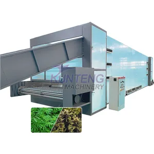 Large Customizable Continuous Grass Feed Dryer Hops Hemp CBD Drying Machine Equipment thumbnail-1
