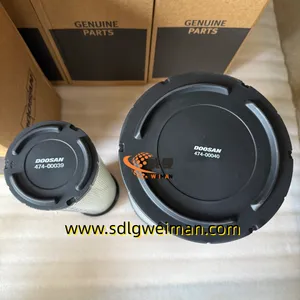 Doosan Daewoo 474-00039 474-00040 Air Filter Doosan For Excavator DX255LC DX255LC-3 thumbnail-4