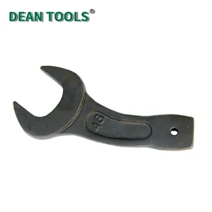 Bent Striking Open End Wrench 45#Steel Multiple Specifications Explosion – Proof Single Open End Bent Wrench thumbnail-2