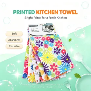 Factory Direct Microfiber House Cleaning Cloths OEM Custom Color Lint‑Free Absorbent Wiping Rags Bulk Wholesale thumbnail-3