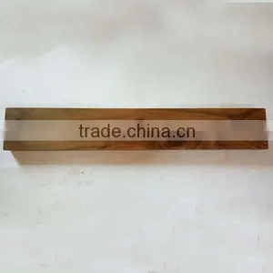 Best Storage Strip New Polished Wood Magnetic Knife Bar 16''(400x65x20mm) Wooden Cover Knife Magnet Bar thumbnail-6