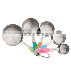 10 Pieces Stainless Steel Measuring Cups and Spoons Stackable Set Quality Choice thumbnail-4