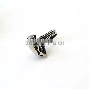 Latest Silver Fashion Jewelry 2016 Big Szie Ring Designs Stainless Steel Rings thumbnail-4