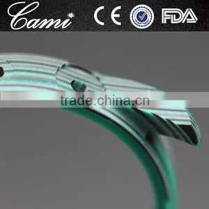 Green Striped Customized Carbon Fiber Watch Case for Luxury Watches thumbnail-2