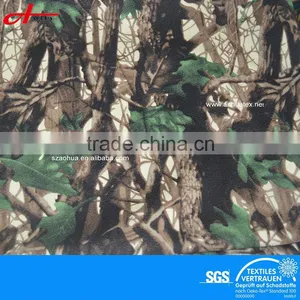 Double Sided Print Fabric Fleece Camouflage Outdoor Fabric for Hunting thumbnail-2