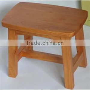 Rubber Wood Square Stool thumbnail-1