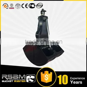 Promotion Price HARDOX500 NM400 Excavator Clamshell Buckets for 1-80t Excavator Quality Choice thumbnail-5