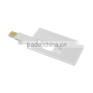 Slim Smart Card Type USB Sticks With Print Custom 8gb thumbnail-1