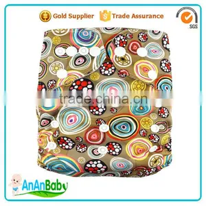 AnAnBaby TPU Fabric Ecological Cloth Diapers With Inserts Quality Choice thumbnail-1