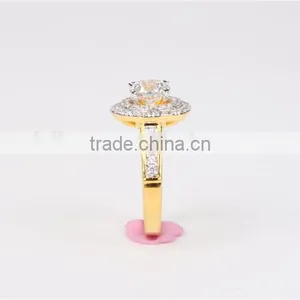 Luxury Flower Shap Diamond 925 Silver Ring for Women 10 Years Experience Wholesale thumbnail-5