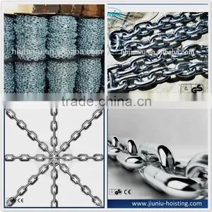 Flat Eye Folded Eye Siver, Black, Red or Customized Polyester Cotton Stainless Steel Conveyor Chain Drag Chain Chain Wheel thumbnail-1