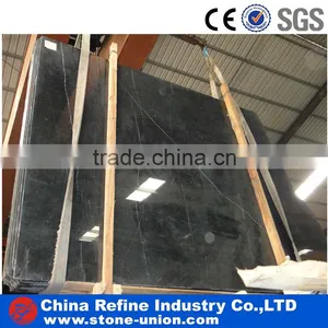 Polished Nero Marquina Marble Slab thumbnail-1