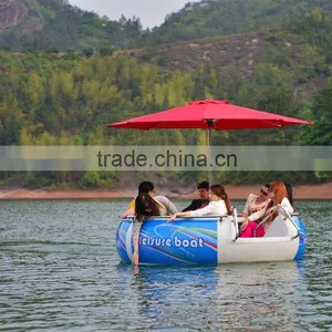Fiberglass Rowing Boat With 7seats thumbnail-2