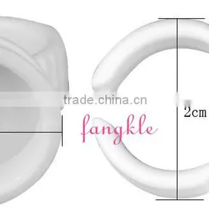 Hot Selling Eyelash Extention Tools White Plastic Wearable Ring Eyelash Palette thumbnail-3