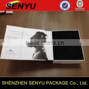 Custom Logo Printed Design, High Quality and Fancy Headphone Cardboard Box Packaging Supplier's Choice thumbnail-3