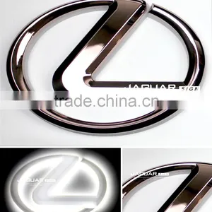 Custom Made New Style Metal Effect ABS Logo Car Emblem Badges thumbnail-5