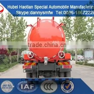 SINOTRUK Sewage Suction Tanker Truck Fecal Tank Transport Truck for Sale High Presure Cleaning thumbnail-4