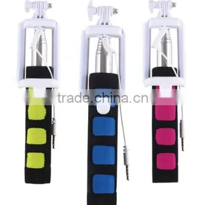 2015 Hot Sales Selfie Stick With Cable and Non Bluetooth thumbnail-1