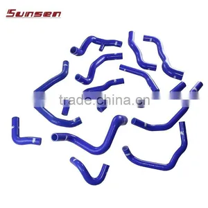 Blue Silicone Radiator Hose Kit Ford Fiesta 2002, 2003, 2004, 2005, 2006, 2007, 2008 thumbnail-4