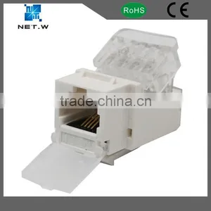 C6 Rj45 Cat5e/Cat6 Utp/Ftp Keystone Jack thumbnail-5