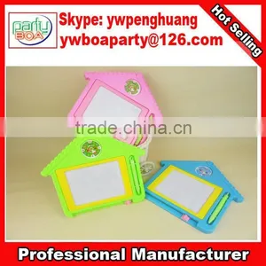Fashion House Writing Board for Kids , Kids Erasable Magnetic Drawing Board thumbnail-2