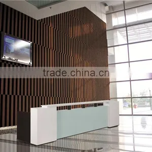 High End Front Desk With Marble Top QT3610 thumbnail-1