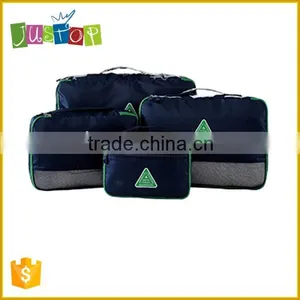 Justop New Arrival 4 in 1 Travel Organizer Bag For Clothes Storage Pouch Fashion Folding Toiletry Bags Set Quality Choice thumbnail-4