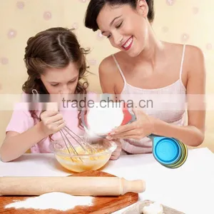 Amazon Top Selling Products 2016 Kitchen Silicone Measuring Cup and Spoon Set Pharmaceutical Measuring Spoon thumbnail-6