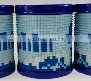 Souvenir 3d Plastic BRICK Lego Mug Name Soft Pvc Kids Personalized Plastic Mugs thumbnail-1