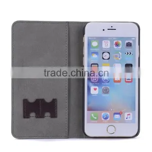 Wholesales Manufacture Leather Phone Case for IPhone 7 With Card Holder thumbnail-3