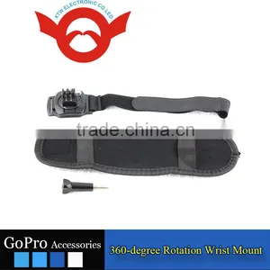 360-degree Rotation Wrist Mount for Gopro Hero 2/3/3+/4/4 Session thumbnail-1