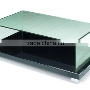 2015 Modern Glass Tea Table Design SJ158 thumbnail-2
