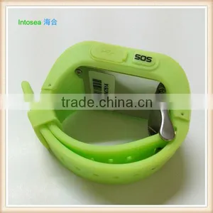 (HET-06) Blue SOS GPS Tracker Android IOS OLED Kids Smart Watch thumbnail-1