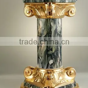 Luxury Ceramic Porcelain Home Decoration 31"round Pillars Roman Pillar for Sale thumbnail-2