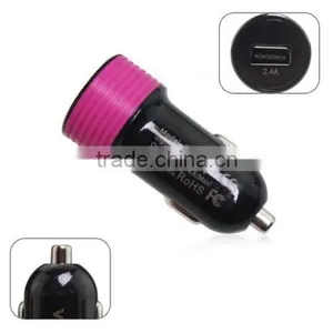 Factory Supply Fastest Car Charger 2.4a Silicon Car Charger for Mobile thumbnail-4