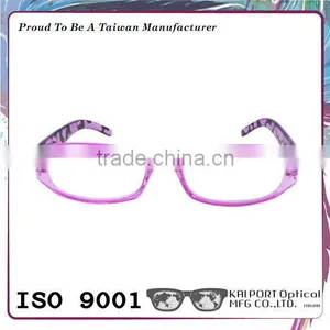 Lace Pattern Transfer and Crystal Coating Optical Frames thumbnail-1