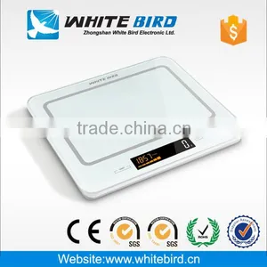 Glass Electronic Kitchen Digital Scale With Temperature Display thumbnail-1