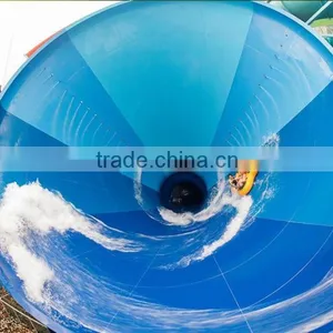 China Factory Water Amusement Fiberglass Trumpet Slide thumbnail-1