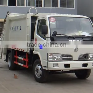 DFAC Dongfeng Small Compression Garbage Truck for Sale thumbnail-1