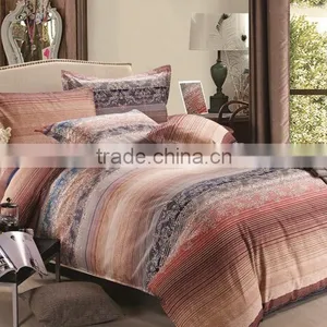 100%cotton 40*40 128*68 Pigment Print Bedding Set thumbnail-5