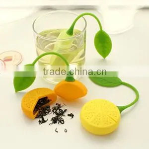 Fruit Shape FDA/LFGB Food Grade Silicone Infuser Tea Strainer thumbnail-1