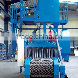 Wire Shot Abrator Descaling QWD1250 Wire Mesh Belt Type Shot Blaster thumbnail-2