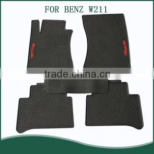 Wholesale Factory Custom Eco-friendly PVC Rubber Auto Car Floor Mats For BENZ W211 thumbnail-1