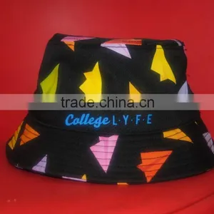Customed 2015 Fashion Printed Pattern Bucket Hats thumbnail-2