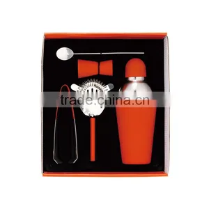 5 Pieces Stainless Steel Cocktail Shaker Set/bar Set thumbnail-1