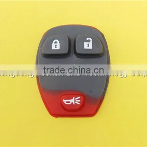 Factory Price Key Pad for Car Key Shell Blank 2+1 Buttons Rubber Pad thumbnail-2