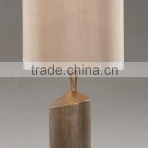 2015 Modern Poly With Fabric Shade Saving Table Lamp/light thumbnail-5