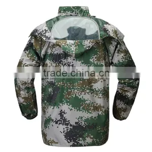 Super Waterproof Camouflage Eco-friendly Materials Military Raincoat thumbnail-2