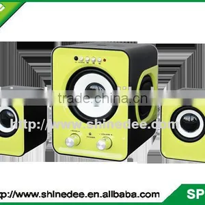 3 (2.1) Channels and Home Theatre,Portable Audio Player,Mobile Phone,Computer Use Speaker thumbnail-1