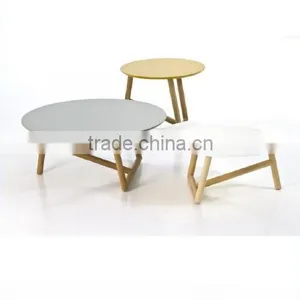 Ash Wood Table Round Table, Nordic Design Furniture thumbnail-1